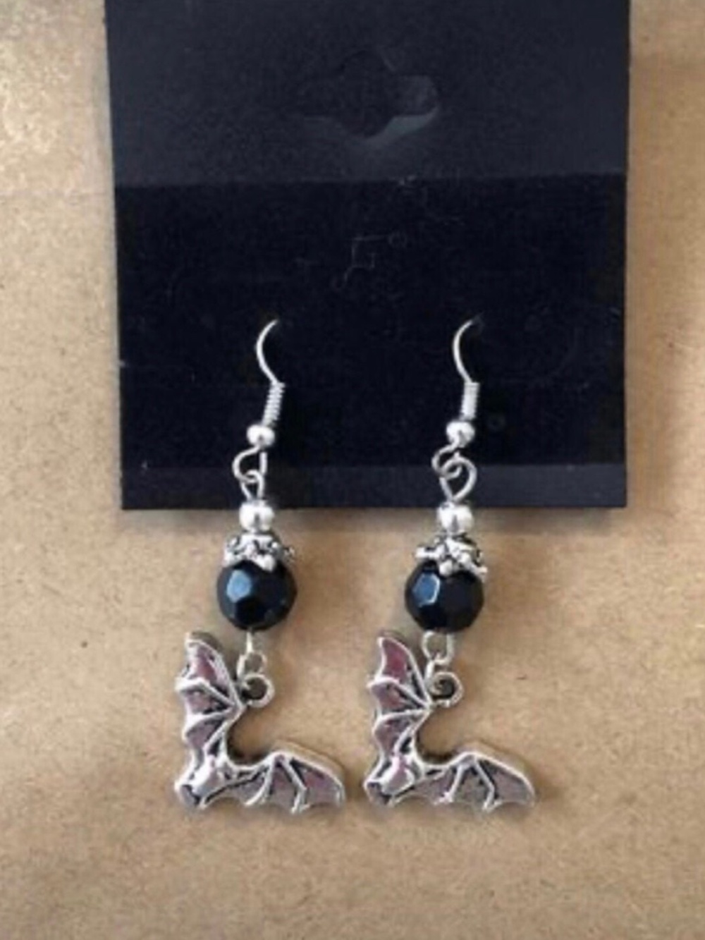 New Drop Dangle Halloween Bat Earrings